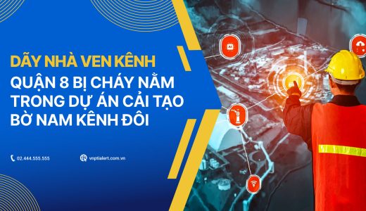 Dãy nhà ven kênh quận 8 bị cháy nằm trong dự án cải tạo bờ nam kênh Đôi