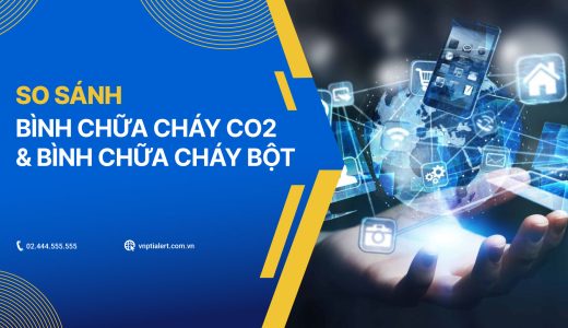 So sánh bình chữa cháy CO2 và bình chữa cháy bột